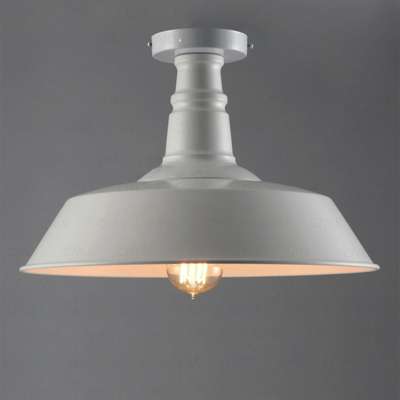 vintage barn flushmount ceiling lamp